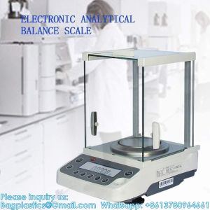 0.0001g Laboratory Scale, High Precision Lab Analytical Balances With Plastic