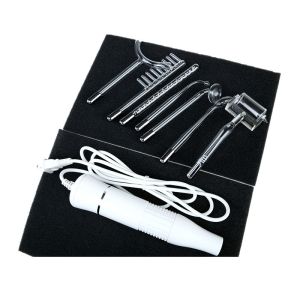 BF1314 7pcs Violet Ray High Frequency Facial Wand For Acne Electrodes Skin