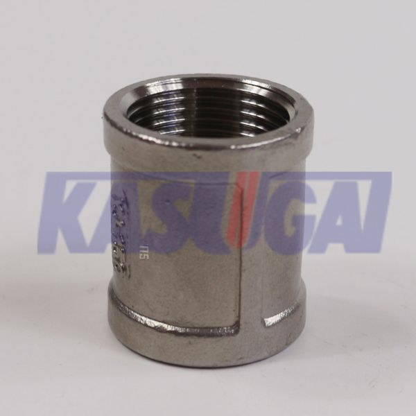 Buy ASTM A351 CF8 MSS SP-114 CL150 1¼” Cast Threaded Banded Coupling at wholesale prices