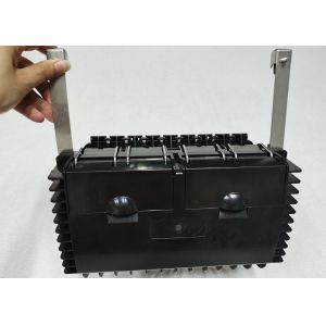 Outdoor Aerial Hanged ABS Plastic Fiber Distribution Box 2 Sides For Loading PLC