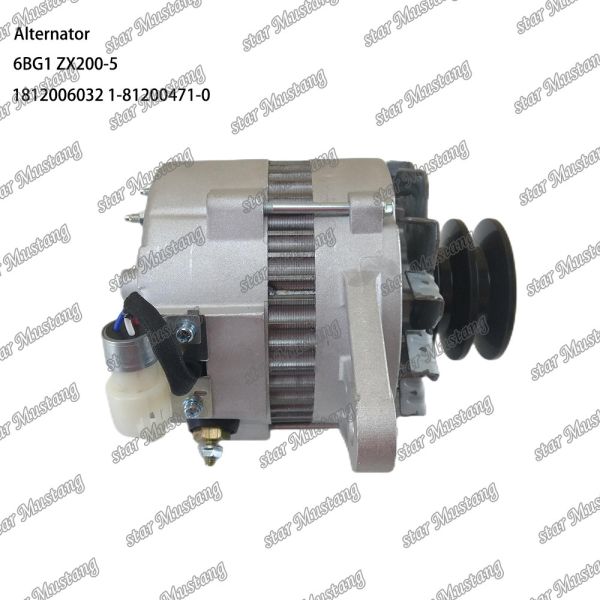 Buy Alternator 6BG1 ZX200-5 24V 50A 1812006032 1-81200471-0 at wholesale prices