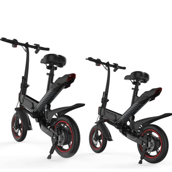 Professional Smart Folding Electric Bike Aluminum Alloy Frame High Loading
