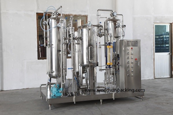 Automatic Co2 Beverage Mixing Machine Aerated Carbonated Drink Mixer
