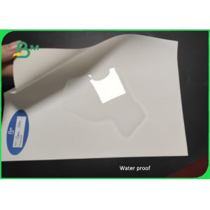 160um High density Stone Paper Material Made From Minerals Waterproof