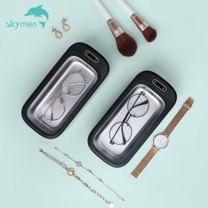 500ML UV Sterilization Ultrasonic Cleaning Machine Skymen A6 Pro AC110V
