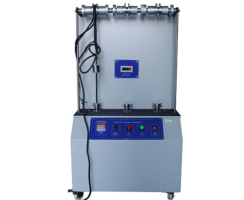 Buy 3 Work Station Electric Wire Abrasion Test Apparatus at wholesale prices
