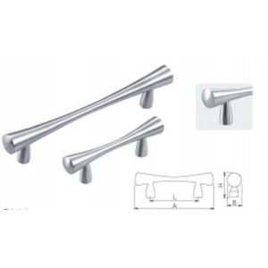 201 Stainless Steel Door Shake Handle Cabinet 160mm Polishing