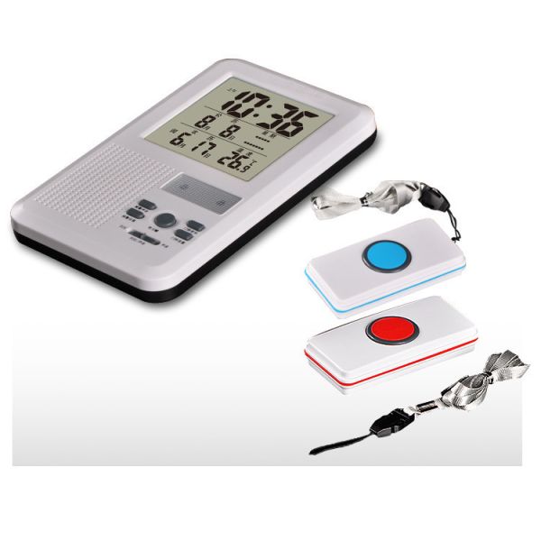 Wireless Doorbell with Personal Emergency Alert choose from 23 chimes CX-3056J