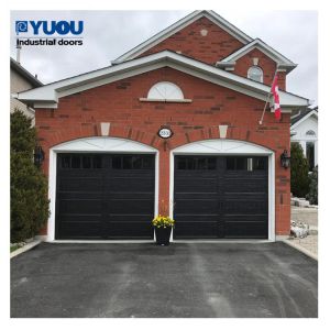 Residential Garage Sectional Overhead Door Electric 40mm 50mm Thickness