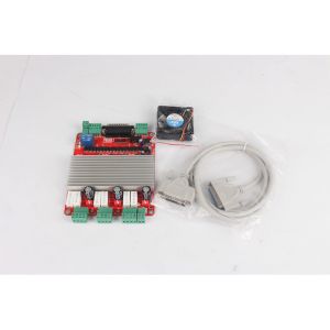 3 4 Axis High Speed Optocoupler TB6560 Stepper Motor Driver For Mach2/3 EMC2