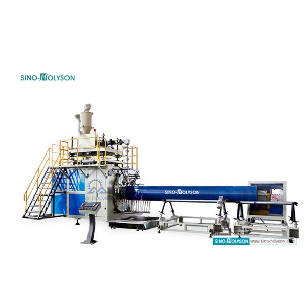 38 CrMoAl Single Screw HDPE PE Winding Pipe Making Machine 75 Rpm