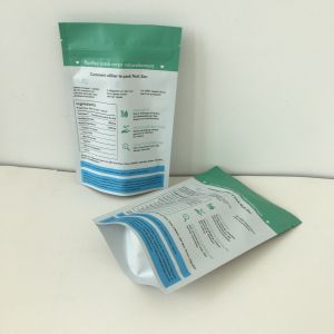 Recycled Plastic Stand Up Food Packaging Bag Laminated Biodegradable