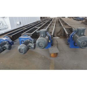 7.5KW Horizontal Helical Bevel Geared Auger Screw Feeder