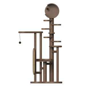 Small Medium Sisal Cat Scratcher Bed 72*57*181cm Cat Scratching Wood Furniture