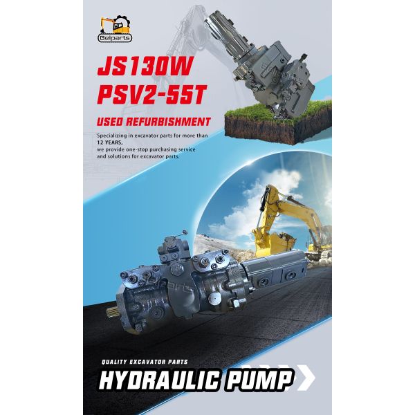 Buy PSV2-55T JS130W Crawler Excavator Hydraulic Pump at wholesale prices