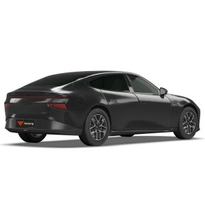 2024 Xpeng P7 5-seat 2WD Energy Car Auto with Left Steering in Black/Red/White