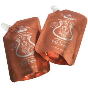 Free Sample Doypack Pouch With Spout Moisture Proof Oxygen Proof