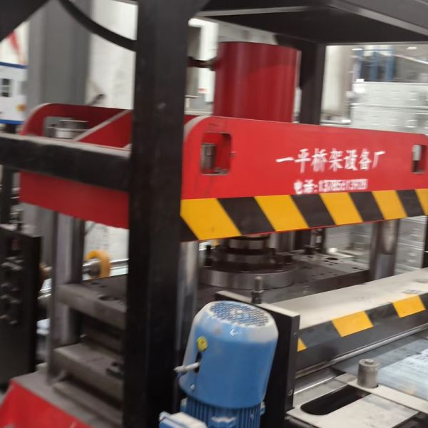Buy Customizable Cable Tray Cap Machine with 10-15m/min Production Speed and 380V Voltage at wholesale prices