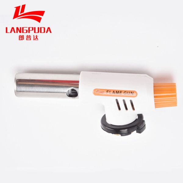 Buy Outdoor Camping BBQ Flame Gun , 20mm Portable Butane Gas Torch at wholesale prices