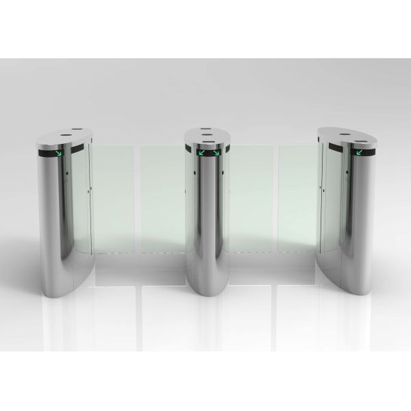 Goverment Office Flap Barrier Turnstile RFID Card Reader React Quickly