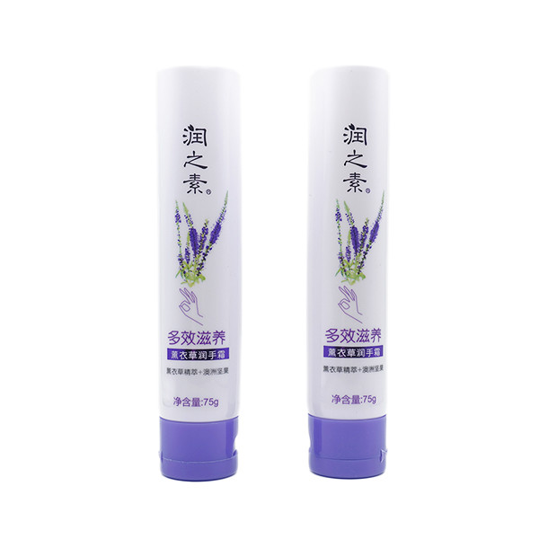 Buy Hand Cream Plastic Packaging Empty Cosmetic Tubes With Flip Top at wholesale prices