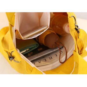 2019 new ins canvas handbags daily shoulder slung backpack wild handbag