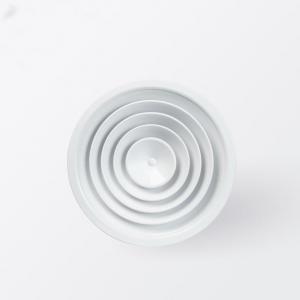 China Extruded Aluminum Round Ceiling Vent Diffuser 400mm Powder Coated on sale