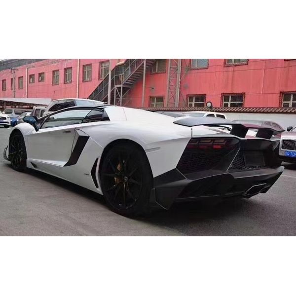 For Lamborghini LP700 Carbon Fiber Body Kit LP700 Upgrades MSY Style Dry Carbon Fiber Front and Rear Bumper Spoilers