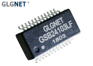 Quality 350mA LAN Isolation Transformer 24 PIN 1000 Base -T SMT Discrete With POE Function for sale