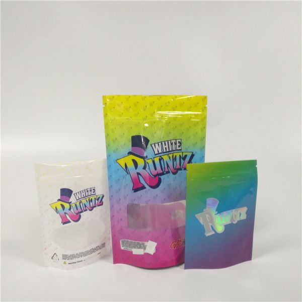 Waterproof Plastic Pouches Packaging Aluminum Foil Frosted BOPP Laminated Mylar Logo Printing