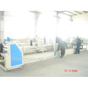Quality Fully Automatic Cardboard Folder Gluer Machine With Vacuum Feeding for sale