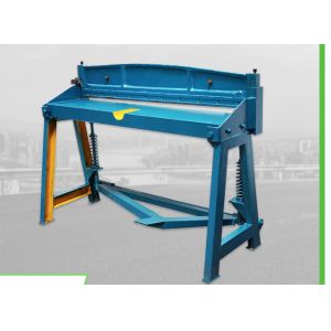 China Multifunctional Manual Metal Steel Plate Shear Machine 1300mm Cutting Width on sale