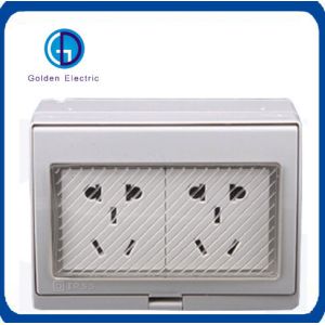 Different sizes and specifications IP55 Multi Waterproof Switch Socket with