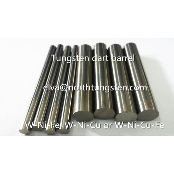 Buy Tungsten alloy dart billet, blank rod, blank bar, tungsten cylinder at wholesale prices