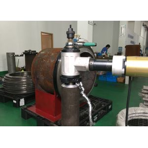 CE / ISO Approved Electric Pipe Beveling Machine 15mm Wall Thickness