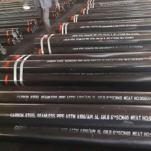 Hot Rolled ST37 Fluid Steel Tube Pipe 6m Carbon Welded