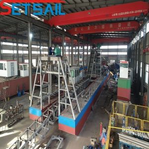 Marine Steel Plate Diesel Engine Chain Bucket Sand Dredger for Reservoir