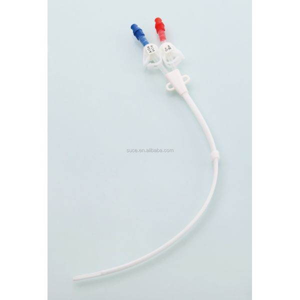 single double triple lumen Long term hemodialysis catheter, hemodialysis kit,