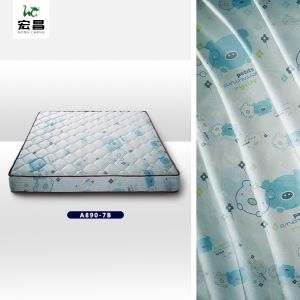 Good Elasticity 65-90gsm Mattress Cover Fabric Cartoon Design