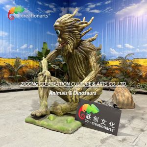 Customized Simulation Tree Man Talking Machine For Theme Park Decoration