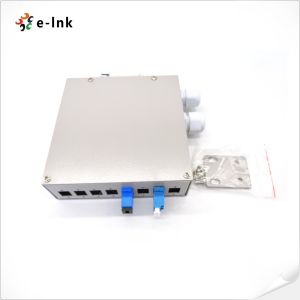 8 Ports DIN-Rail Fiber Splice Box
