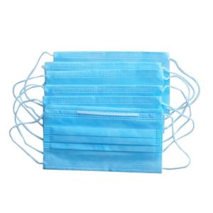 Disposable Earloop Face Mask Coronavirus Pollution Tie On Surgical Mask