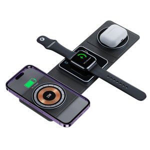 Quality Foldable Intellignet Wireless Charging Pad 2W Max Watch Charging Power for sale