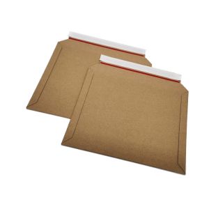 Buy cheap Durable 600gsm Eco Friendly Rigid Mailers Kraft Stay Flat Mailers from wholesalers
