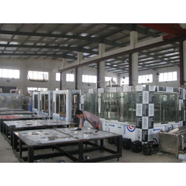 Full Automatic 5000B/H Drinking Yogurt Bottle Washing Filling Capping Machine for Farms