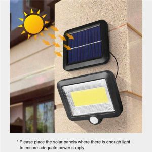 500lm Solar Powered Motion Sensor Light