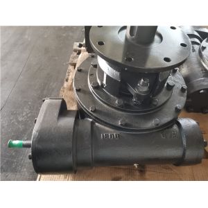 Cast Steel Casing Quarter Turn Gearbox IP65 With NBR Sealing