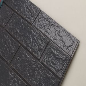 3d foam wall tile wallpaper 3D Brick PE Foam wallpaper 120-150g/PCS wall panel