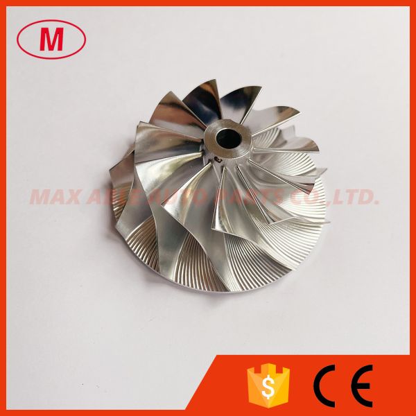 GTX2860R 45.70/60.13mm 11+0 Turbo Milling/aluminum 2618/billet Compressor Wheel