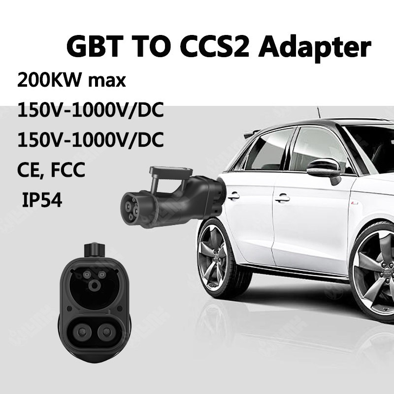 Olink GBT to CCS2 EV Fast Charging Connector 200A 200KW FCC GBT to Ccs2 Dc